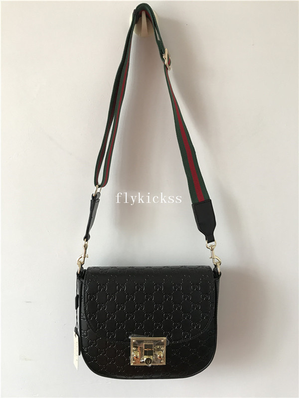 GC Black Shoulder Bag